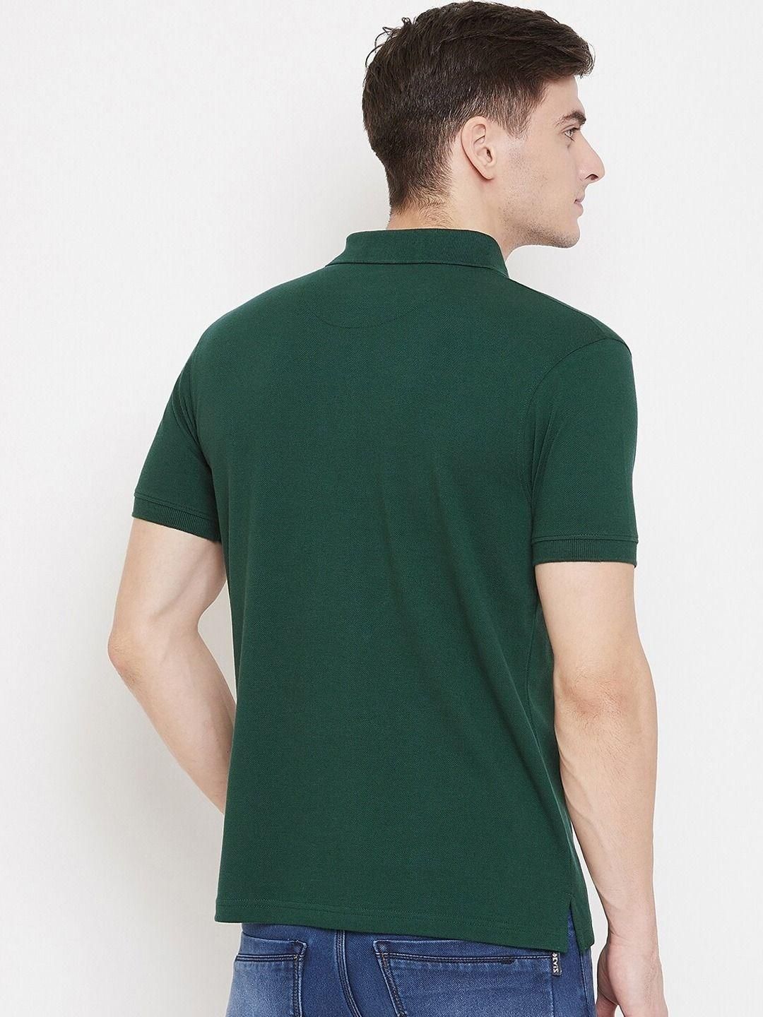 Men’s Premium Bottle Green Polo T-Shirt