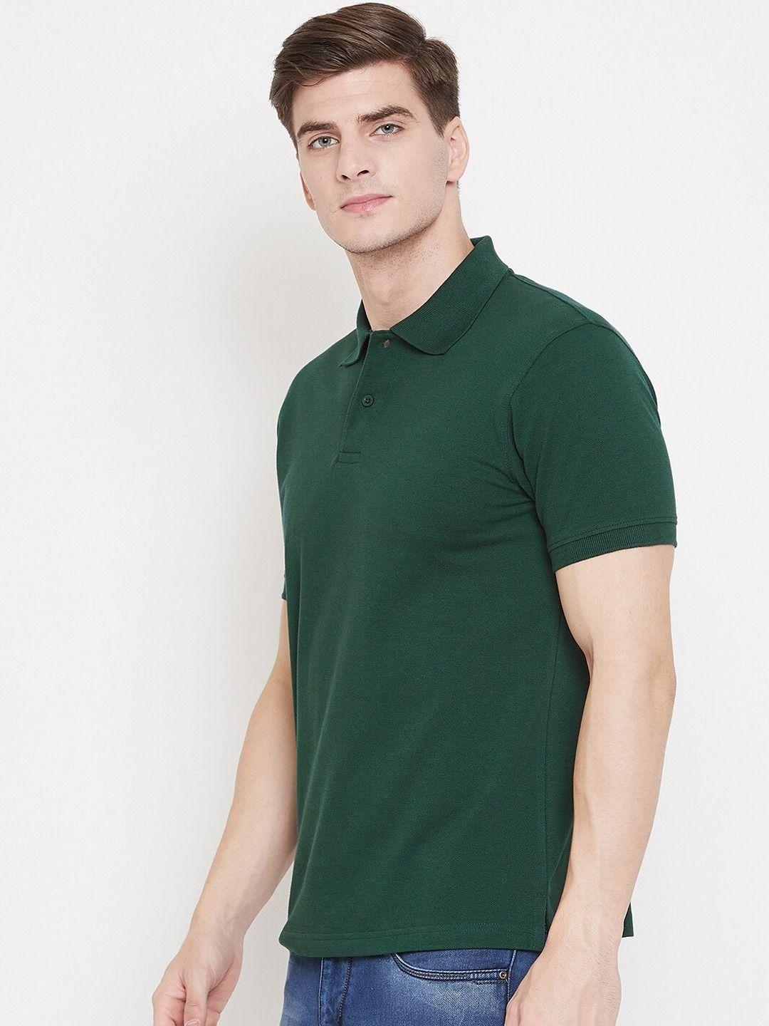 Men’s Premium Bottle Green Polo T-Shirt