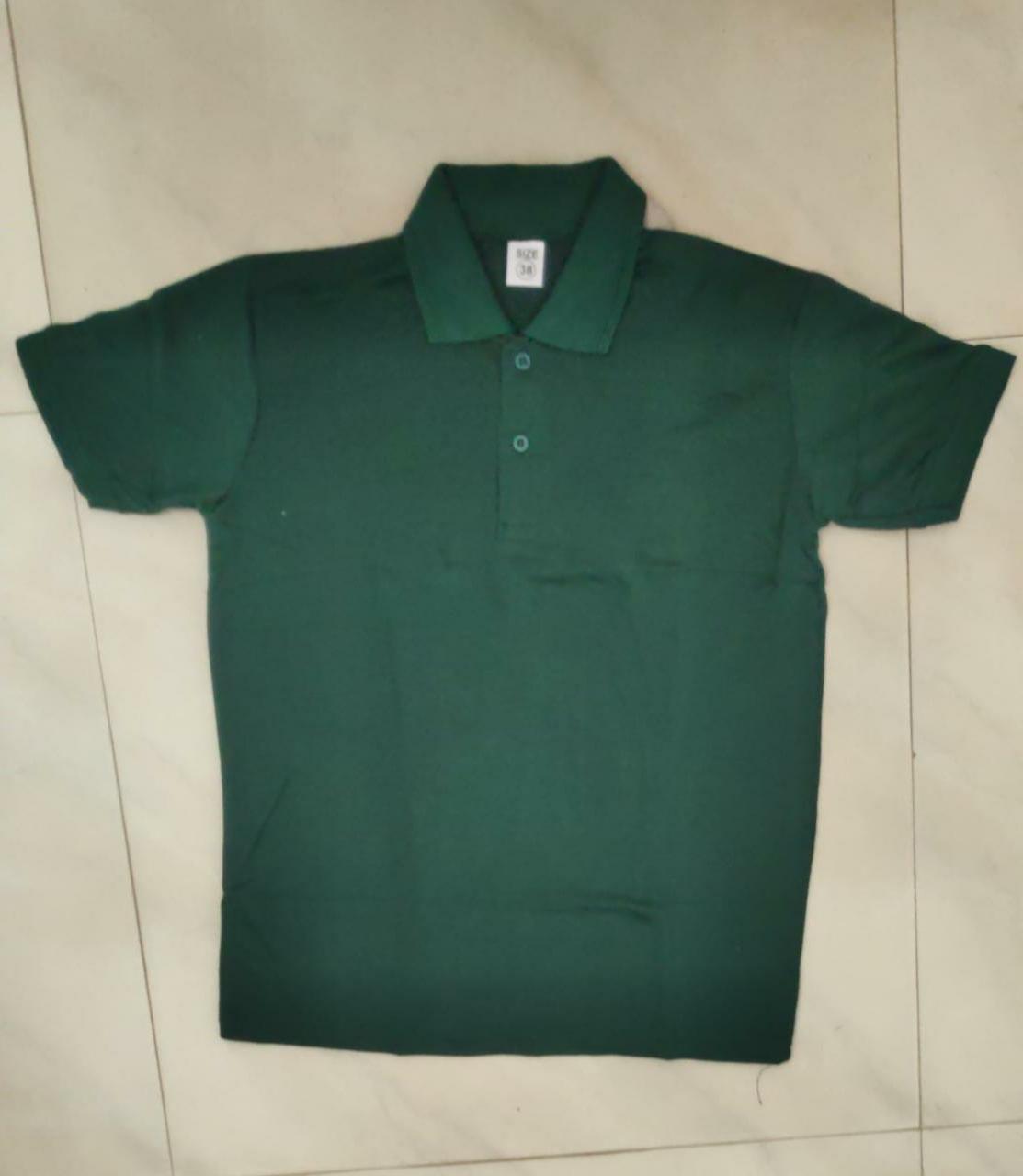 Men’s Premium Bottle Green Polo T-Shirt