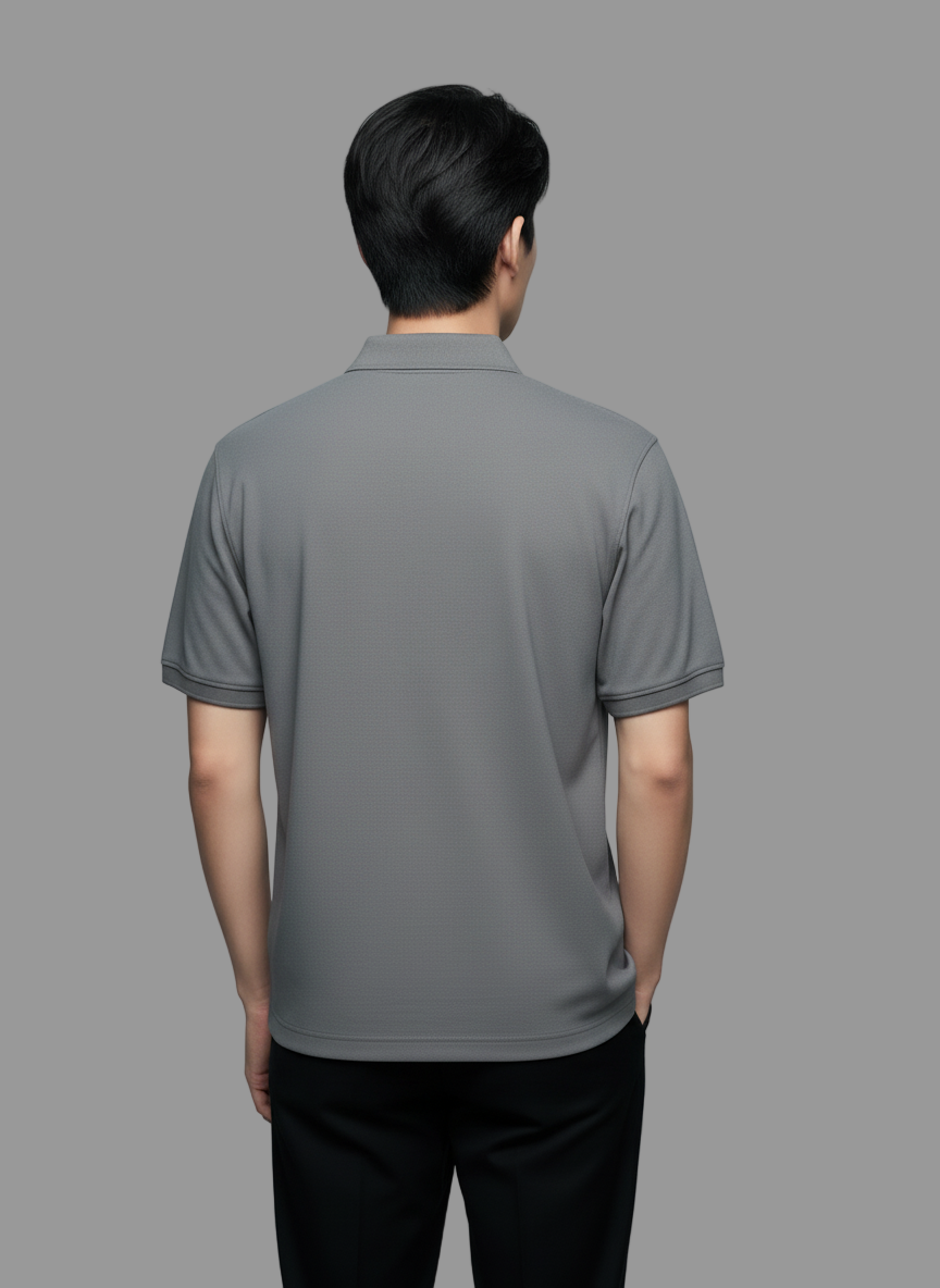 Men’s Premium Grey Polo T-Shirt