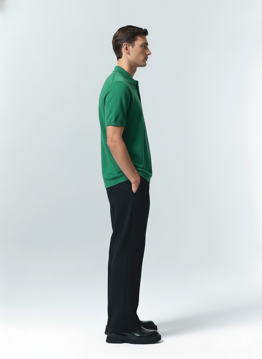Men’s Premium Green Polo T-Shirt